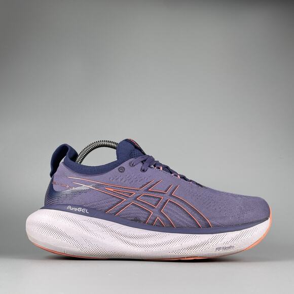 Asics Gel Nimbus 25 Women’s Size 8.5 Purple Running Shoes Athletic Sneakers GUC - Picture 6 of 9